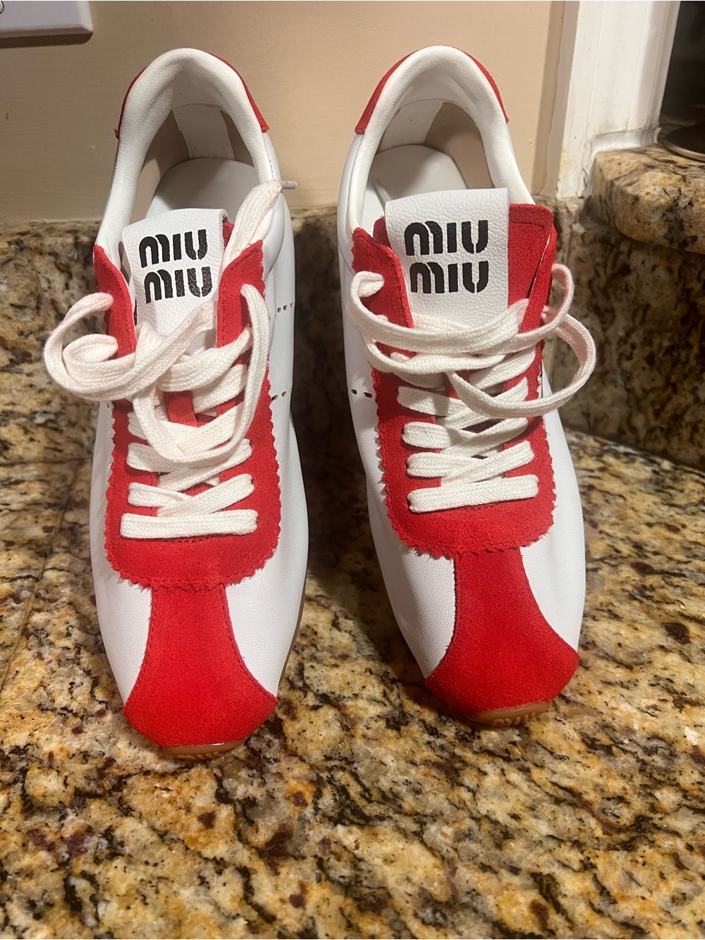 Miu Miu Plume Sneakers